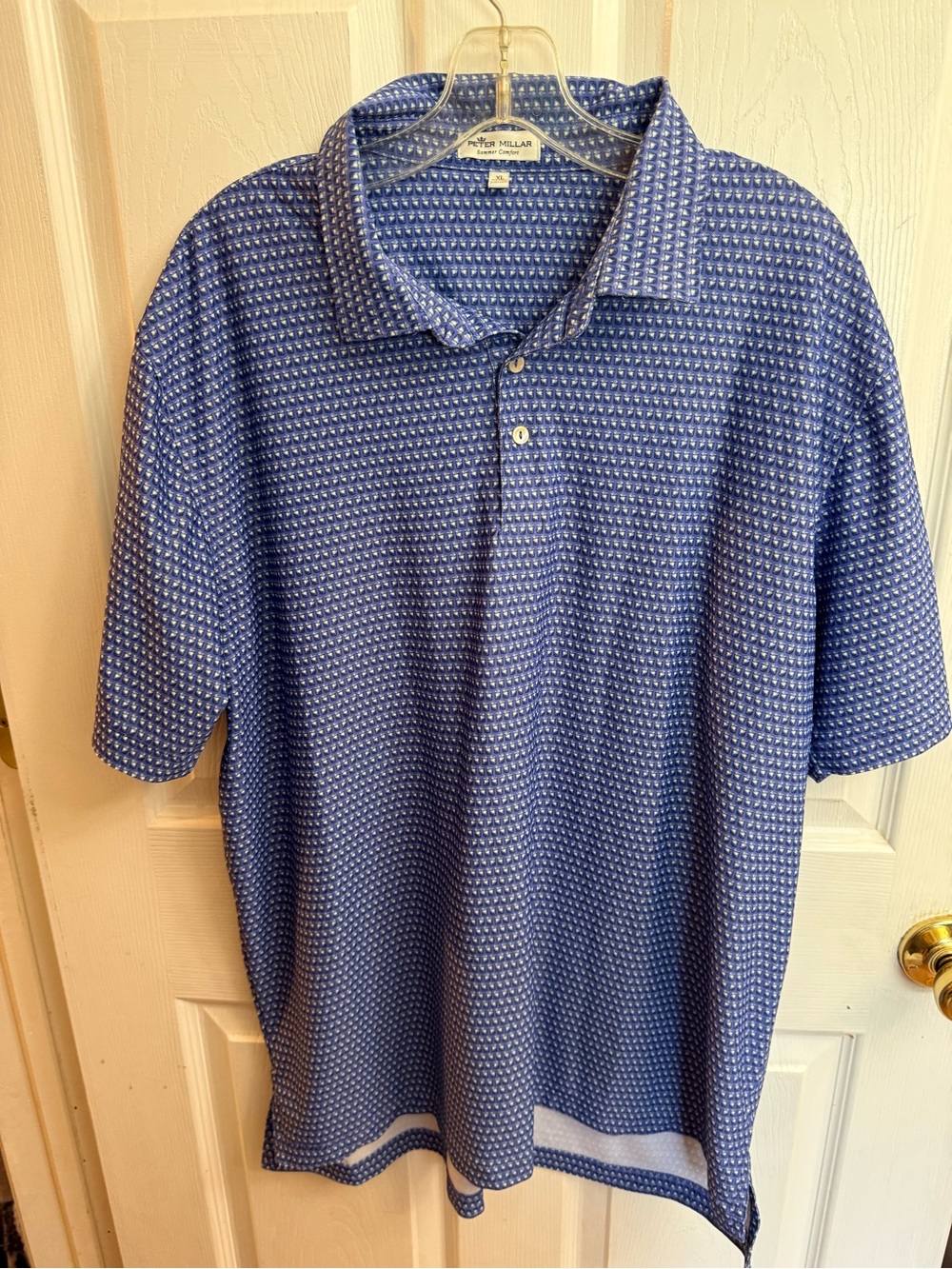 Peter Millar Summer Comfort Golf Polo Cocktail Print XL